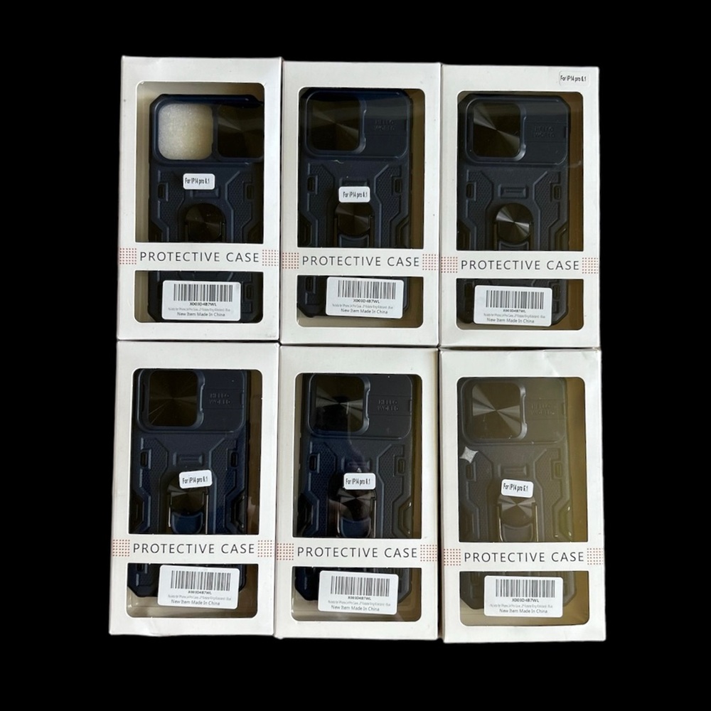 Lot of six (6) iPhone 14 Pro Case Navy Blue